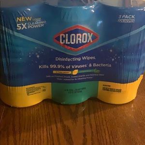 Clorox wipes3 pack